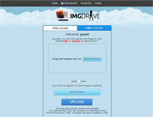 Tablet Screenshot of imgdrive.net
